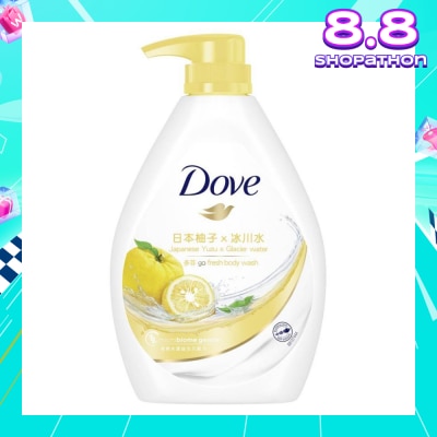 DOVE Dove Go Fresh Bodywash Japanese Yuzu x Glacier Water 1L