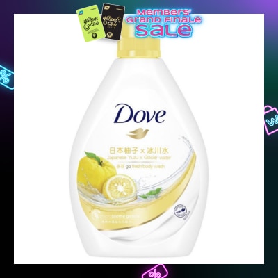 DOVE Dove Go Fresh Bodywash Japanese Yuzu x Glacier Water 1L