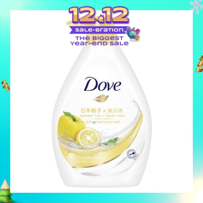 DOVE Dove Go Fresh Bodywash Japanese Yuzu x Glacier Water 1L