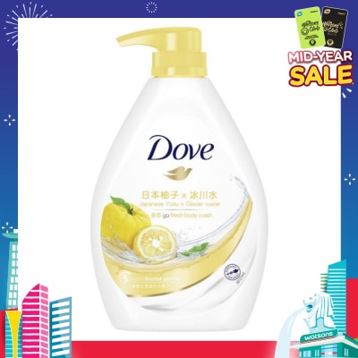 DOVE Dove Go Fresh Bodywash Japanese Yuzu x Glacier Water 1L