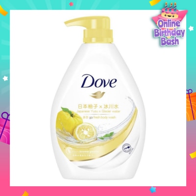 DOVE Dove Go Fresh Bodywash Japanese Yuzu x Glacier Water 1L