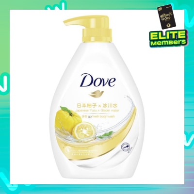 DOVE Dove Go Fresh Bodywash Japanese Yuzu x Glacier Water 1L