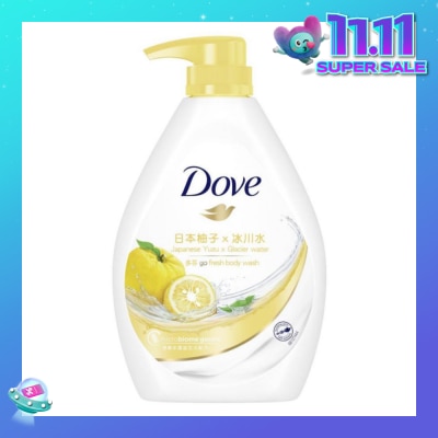 DOVE Dove Go Fresh Bodywash Japanese Yuzu x Glacier Water 1L