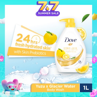 DOVE - Go Fresh Bodywash Japanese Yuzu x Glacier Water 1L