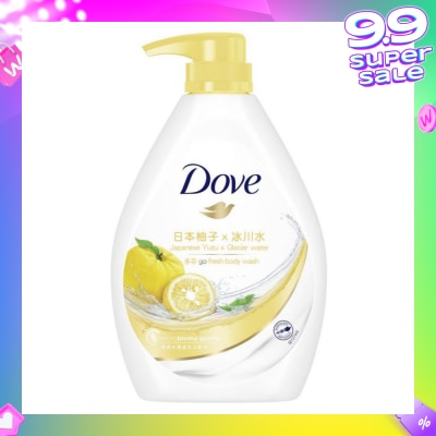 DOVE Dove Go Fresh Bodywash Japanese Yuzu x Glacier Water 1L