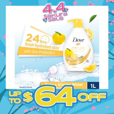 DOVE - Dove Go Fresh Bodywash Japanese Yuzu x Glacier Water 1L