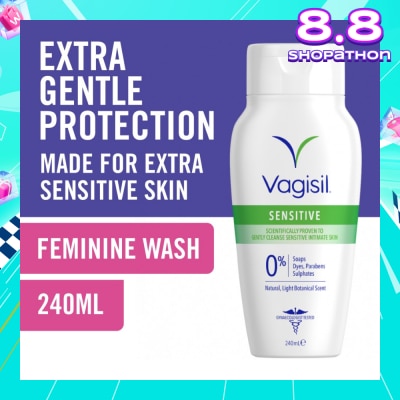 VAGISIL® Feminine Wash Clean Scent Formula (For Sensitive Skin) 240ml