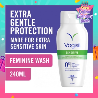 VAGISIL® Feminine Wash Clean Scent Formula (For Sensitive Skin) 240ml