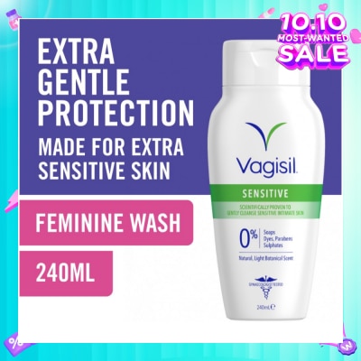 VAGISIL® Feminine Wash Clean Scent Formula (For Sensitive Skin) 240ml