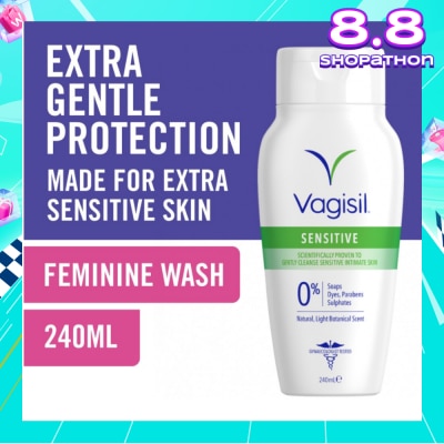 VAGISIL® Feminine Wash Clean Scent Formula (For Sensitive Skin) 240ml
