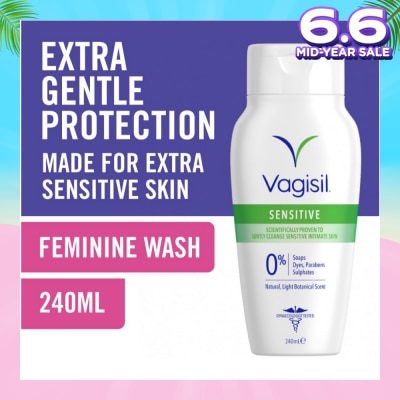 VAGISIL® Feminine Wash Clean Scent Formula (For Sensitive Skin) 240ml