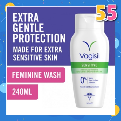 VAGISIL® Feminine Wash Clean Scent Formula (For Sensitive Skin) 240ml