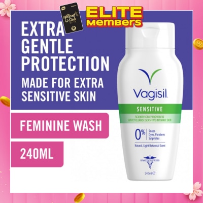 VAGISIL® Feminine Wash Clean Scent Formula (For Sensitive Skin) 240ml
