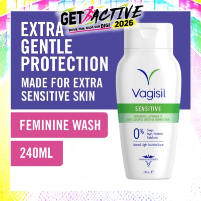 VAGISIL® - Feminine Wash Clean Scent Formula (For Sensitive Skin) 240ml image