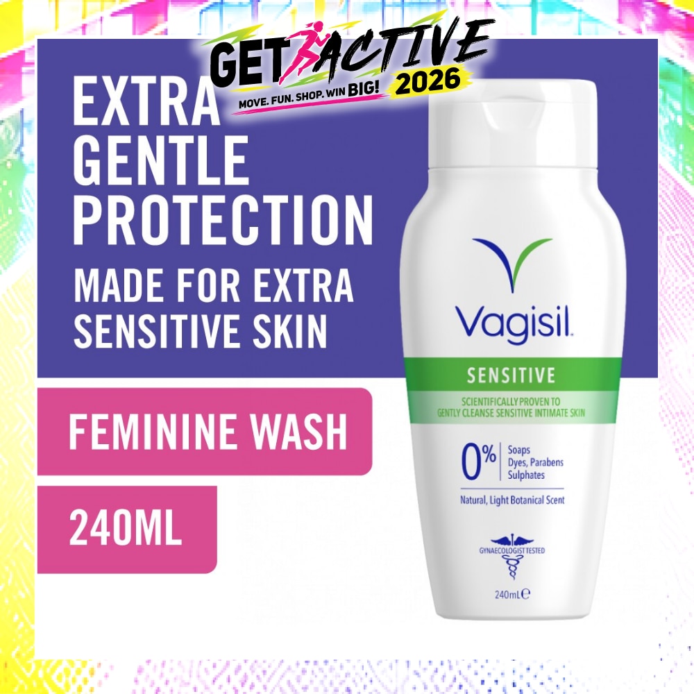 Feminine Wash Clean Scent Formula (For Sensitive Skin) 240ml image