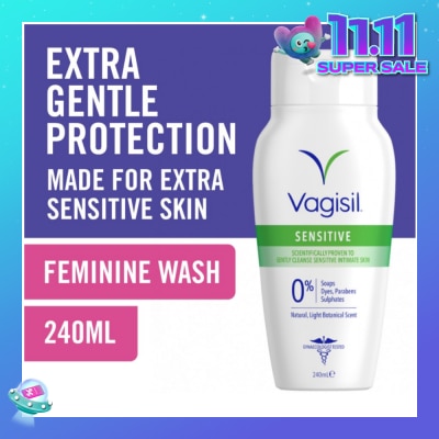 VAGISIL® Feminine Wash Clean Scent Formula (For Sensitive Skin) 240ml