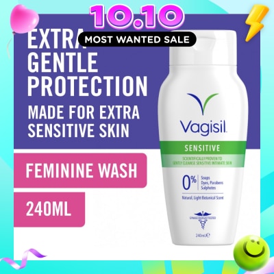 VAGISIL® Feminine Wash Clean Scent Formula (For Sensitive Skin) 240ml image