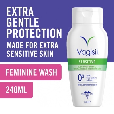 VAGISIL® Feminine Wash Clean Scent Formula (For Sensitive Skin) 240ml