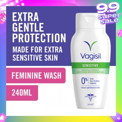 VAGISIL® Feminine Wash Clean Scent Formula (For Sensitive Skin) 240ml