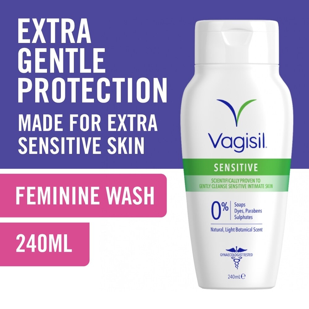 Feminine Wash Clean Scent Formula (For Sensitive Skin) 240ml