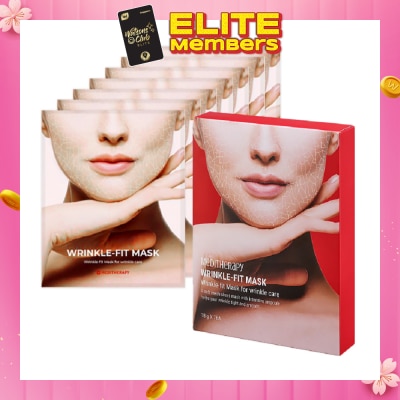 MEDITHERAPY Wrinkle-Fit Face Mask 18g x 7s