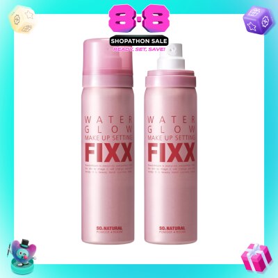 SO NATURAL - Water Glow Make Up Setting Fixx 75ml