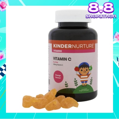 KINDERNURTURE Vitamin C 250mg Gummies 60s (Expiry: Oct`2025)