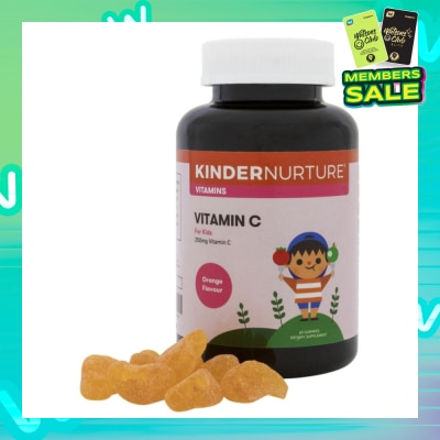 KINDERNURTURE Vitamin C 250mg Gummies 60s (Expiry: Oct`2025)