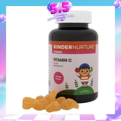 KINDERNURTURE - Vitamin C 250mg Gummies 60s&nbsp;(Expiry: Oct`2026)