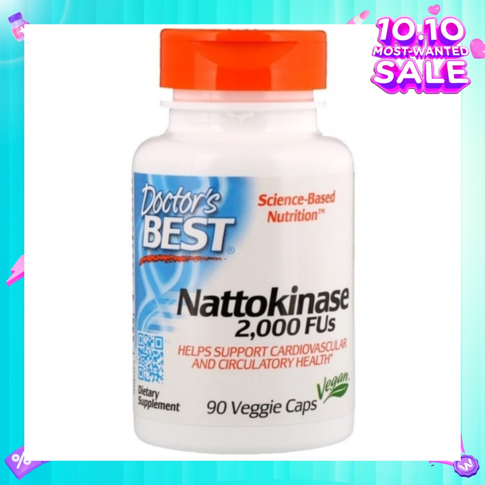 Nattokinase 2000 FU (90 Veggie Capsule)