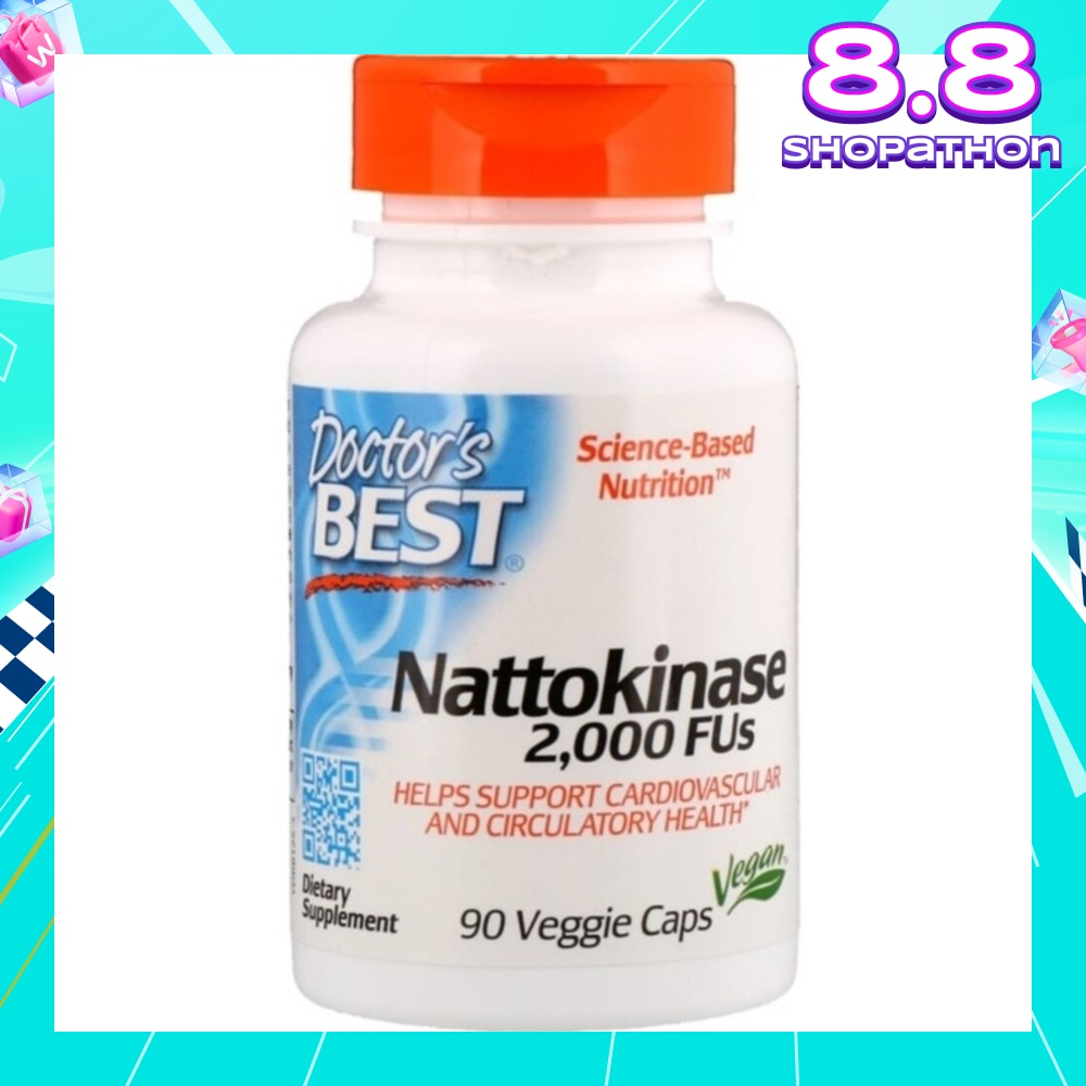 Nattokinase 2000 FU (90 Veggie Capsule)