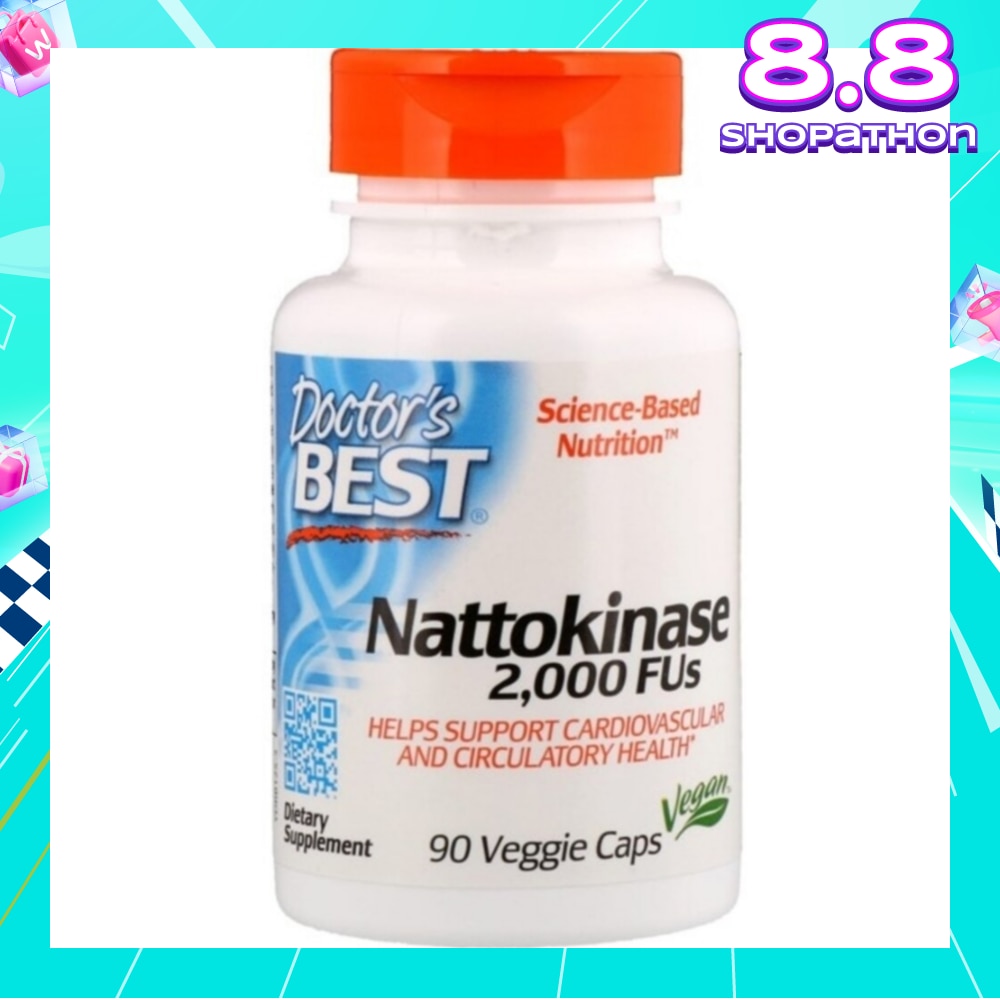 Nattokinase 2000 FU (90 Veggie Capsule)