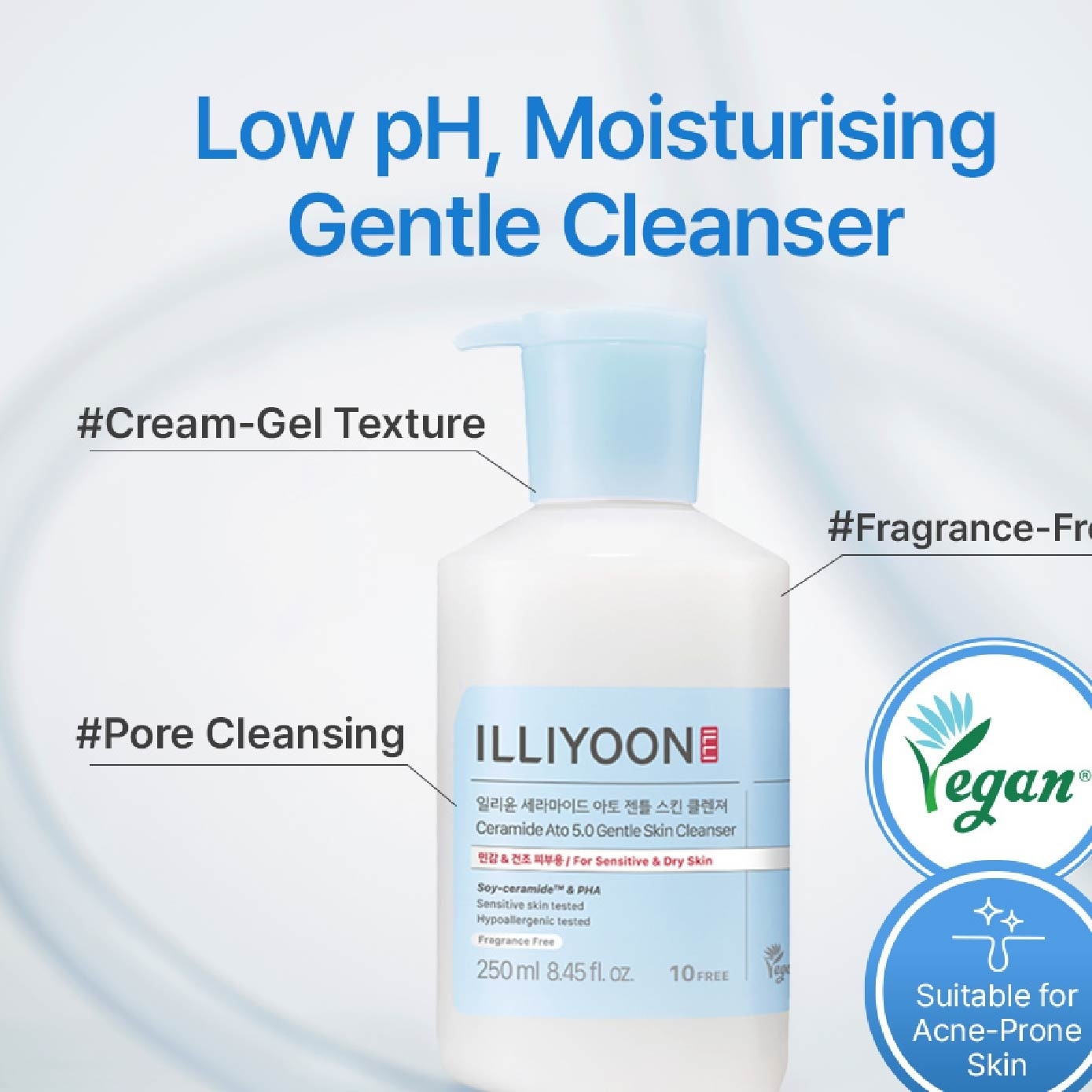 Ceramide Ato 5.0 Gentle Skin Cleanser 250ml