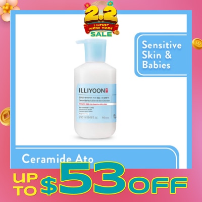ILLIYOON Ceramide Ato 5.0 Gentle Skin Cleanser 250ml