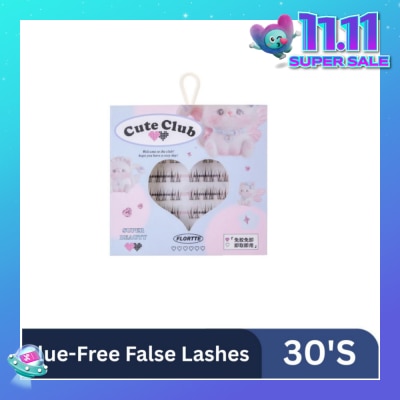 FLORTTE I Am Super Beauty Glue-Free False Eyelash N01 30s