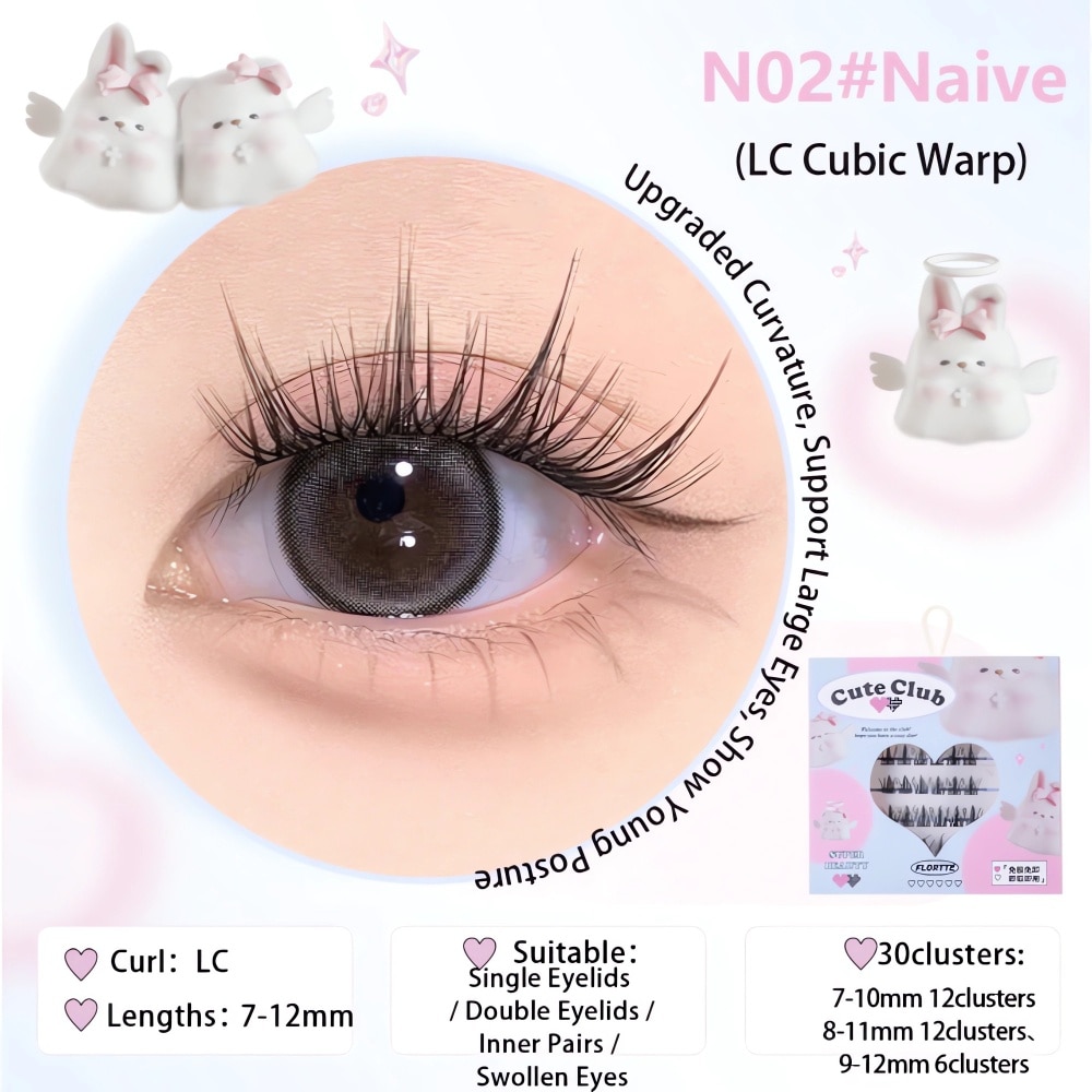 I Am Super Beauty Glue-Free False Eyelash N02 30s