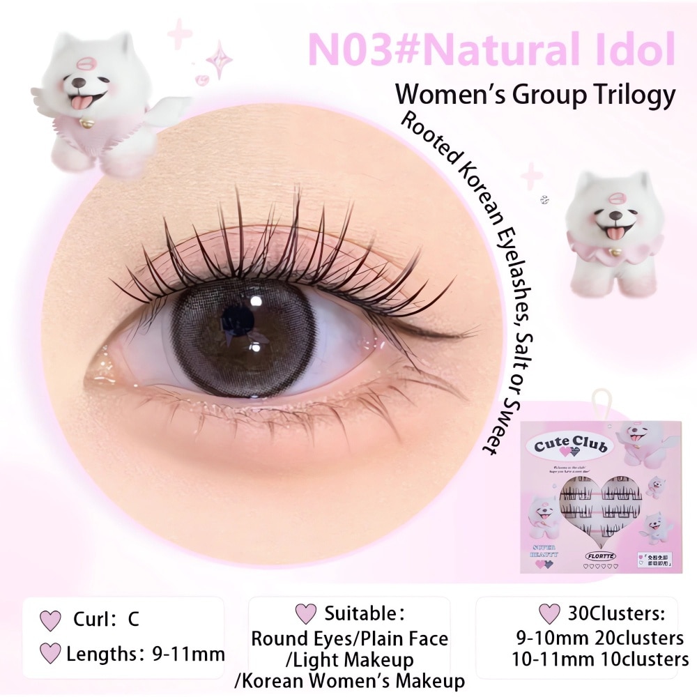 I Am Super Beauty Glue-Free False Eyelash N03 30s