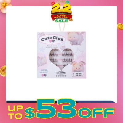 FLORTTE I Am Super Beauty Glue-Free False Eyelash N06 30s