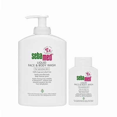 SEBAMED Liquid Face & Body Wash 1L+200ml