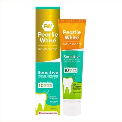 PEARLIE WHITE® Advanced Sensitive Fluoride Toothpaste 130g