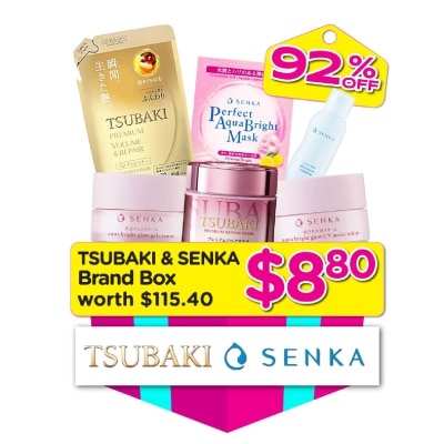 8.8 SHOPABOX TSUBAKI + SENKA Shopabox 1s