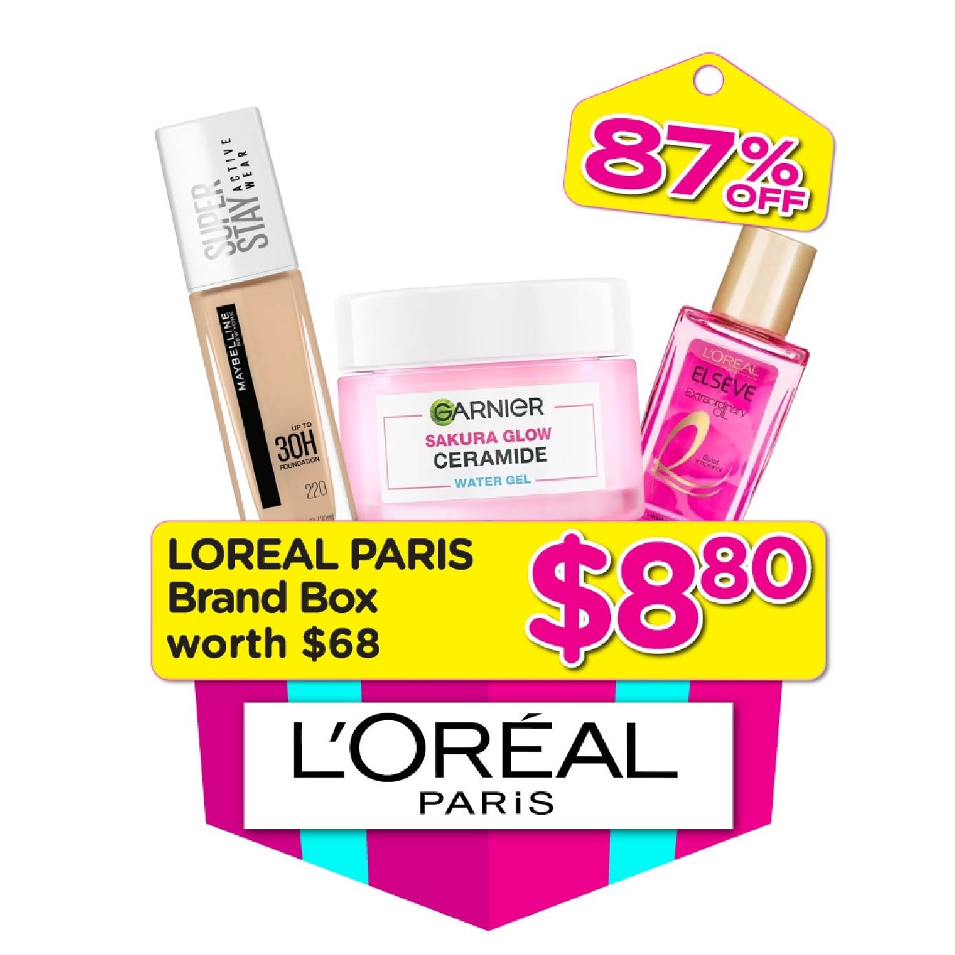 L'OREAL PARIS Shopabox 1s