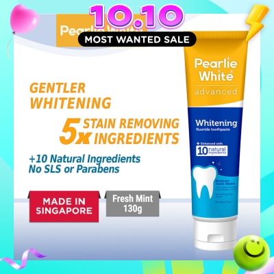 PEARLIE WHITE® Advanced Whitening Fluoride Toothpaste 130g image
