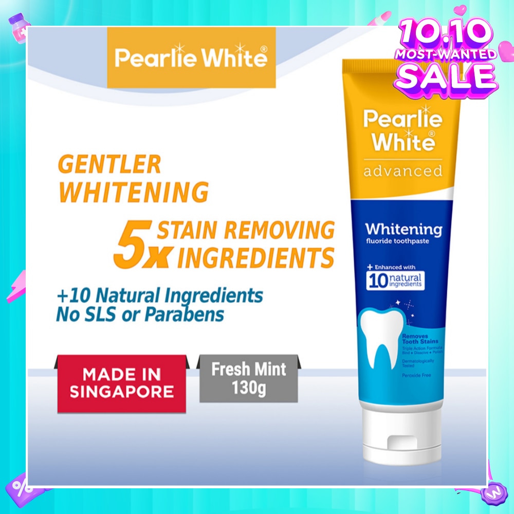 Advanced Whitening Fluoride Toothpaste 130g