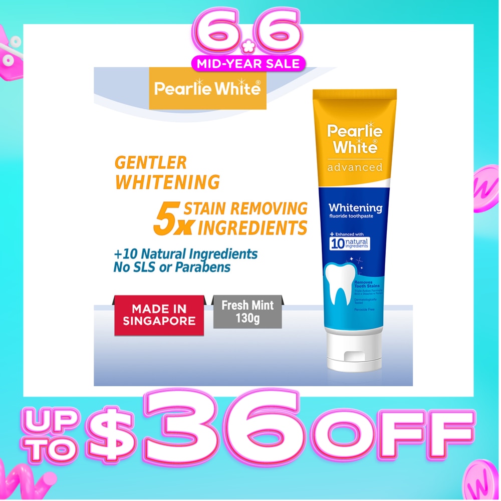 Advanced Whitening Fluoride Toothpaste 130g