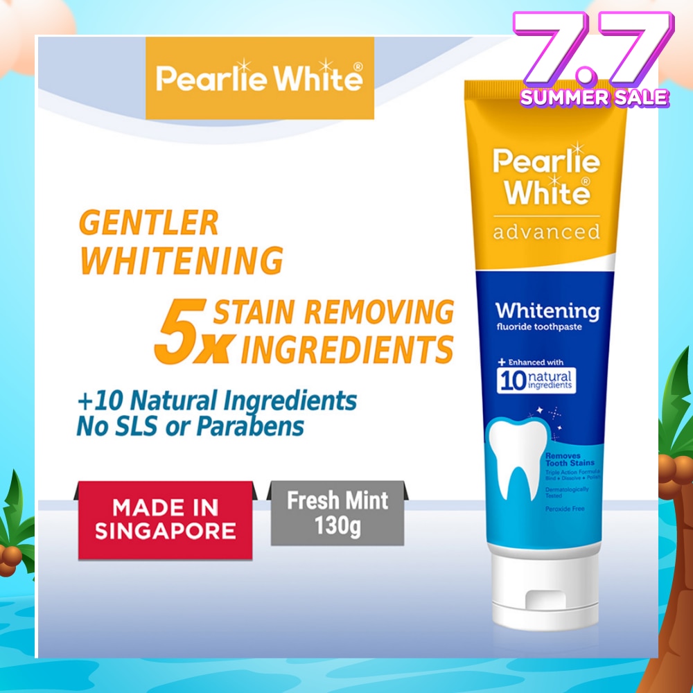 Advanced Whitening Fluoride Toothpaste 130g