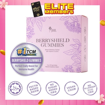 JHL Berryshield Gummies 3g x 60s