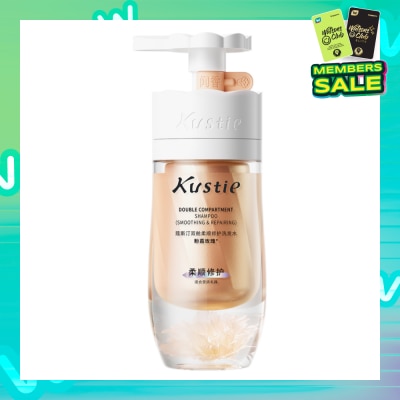 KUSTIE Double Compartment Rose Shampoo 250ml + 250ml