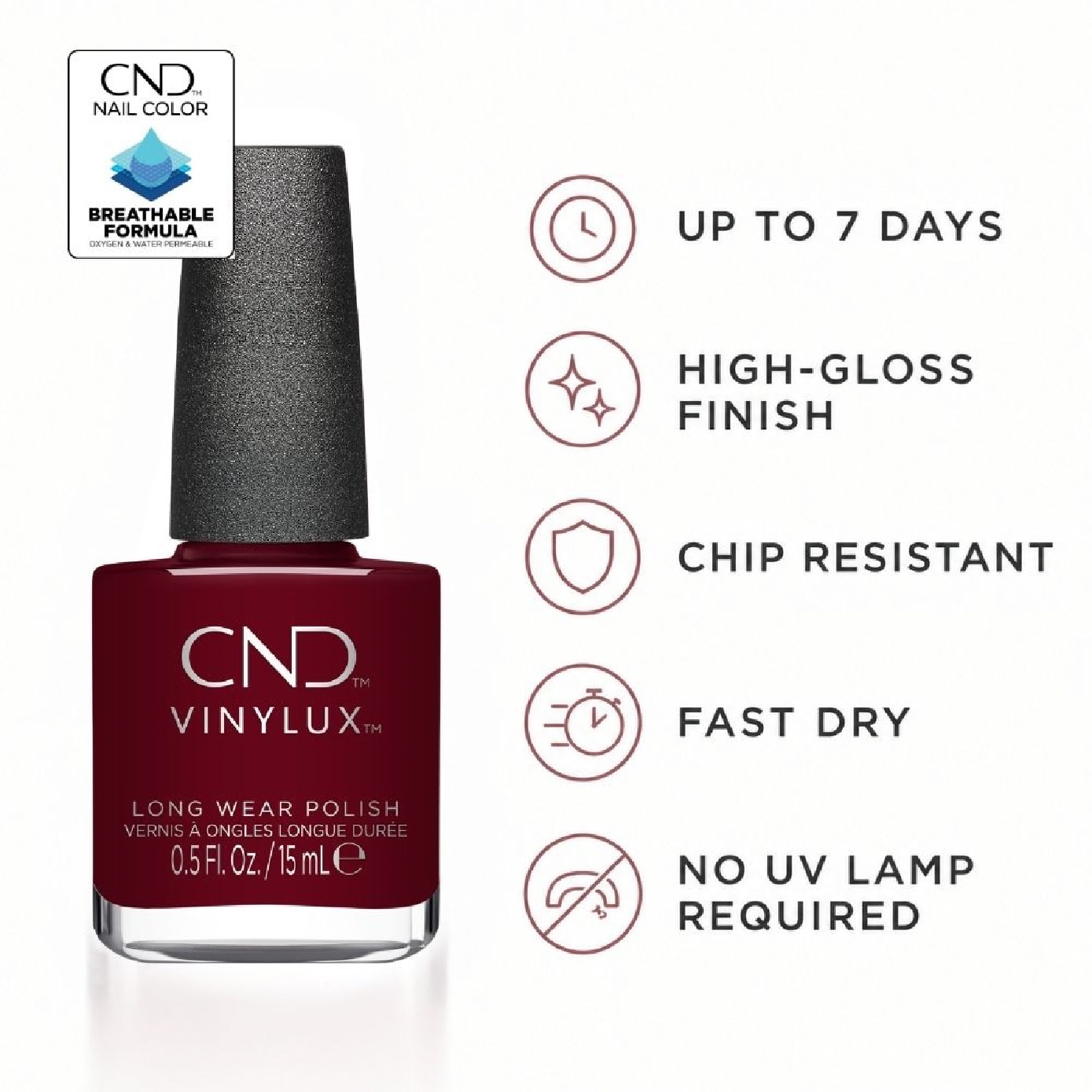 Vinylux Decadence Long Wear Nail Polish 15ml image