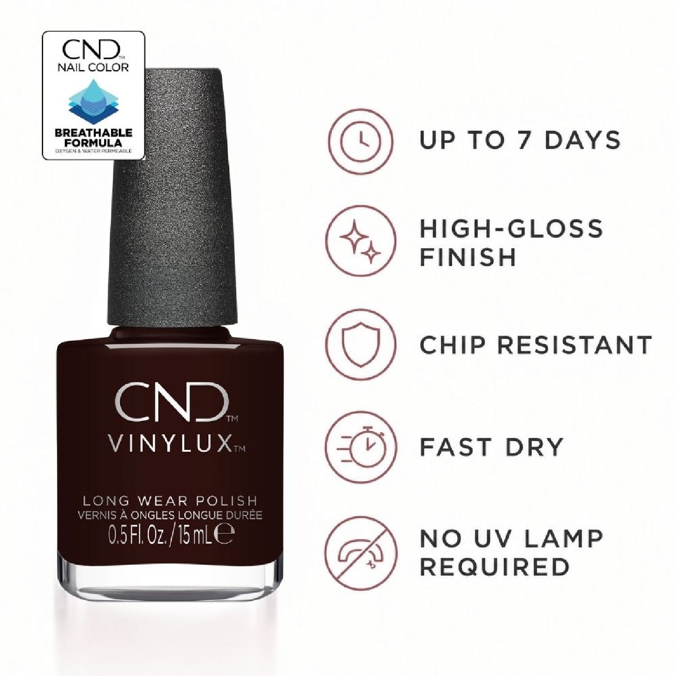 Vinylux Fedora Long Wear Nail Polish 15ml image